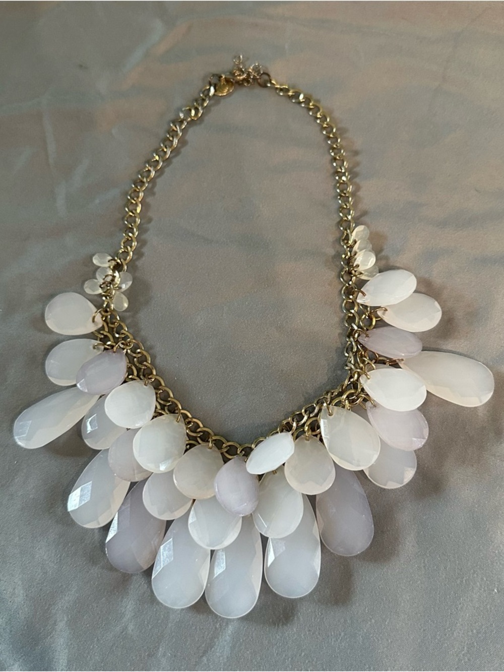 Charming Charlie - Statement Necklace - Pink + Gold
